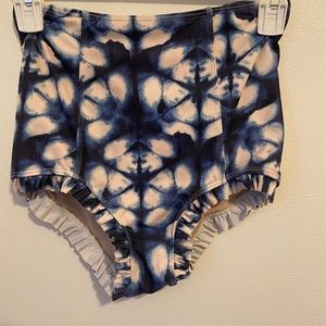 High waisted swimsuit bottom